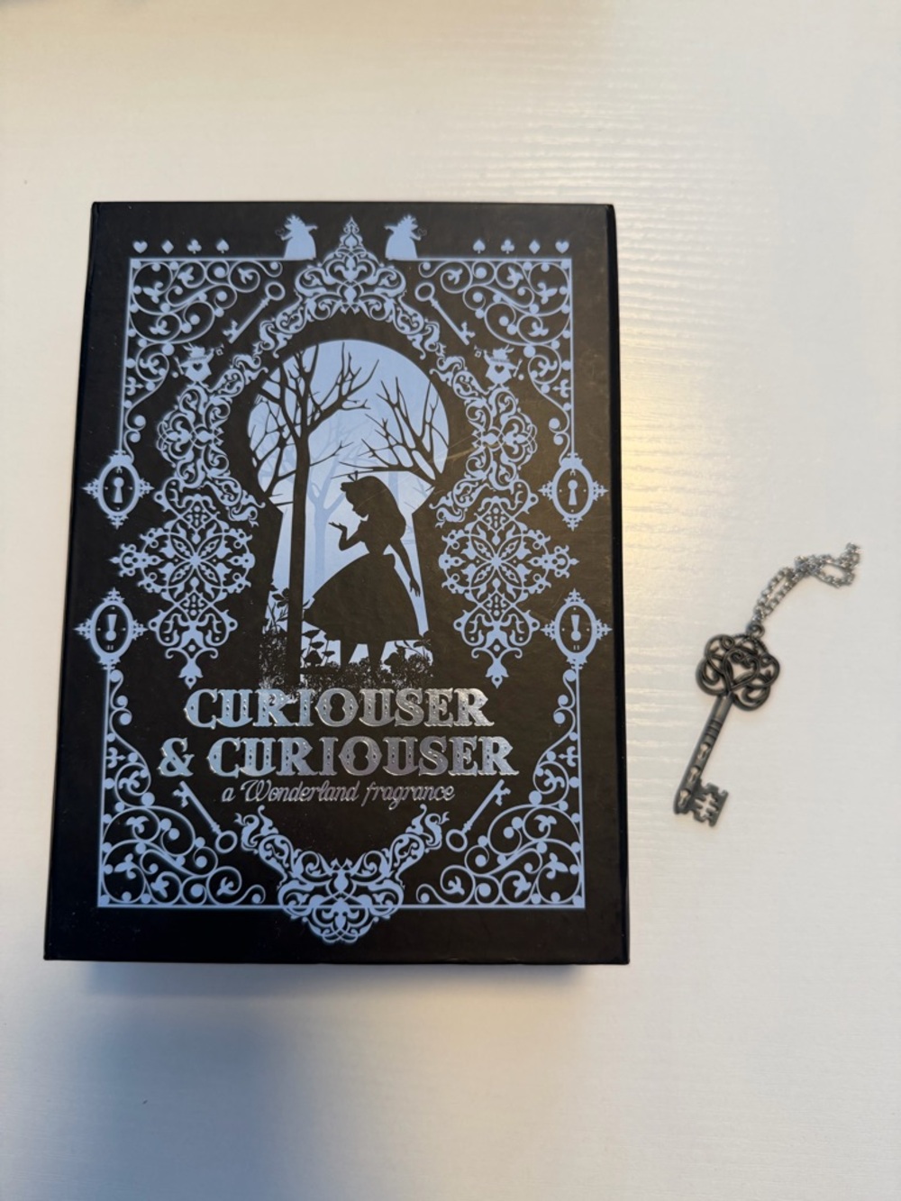 Disney Alice In Wonderland Curiouser & Curiouser Fragrance Box & Key